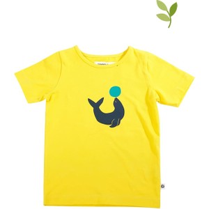 Żółta koszulka dziecięca Onnolulu z bawełny dla chłopców