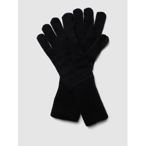 Czarne rękawiczki S.Oliver