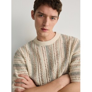 Sweter Reserved z okrągłym dekoltem