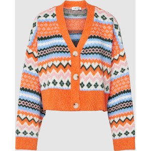 Pomarańczowy sweter EDITED w stylu casual