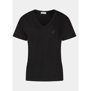 T-shirt Replay w stylu casual z krótkim rękawem z dekoltem w kształcie litery v