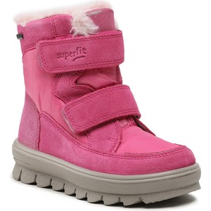 Buty dziecięce zimowe Superfit na rzepy z goretexu