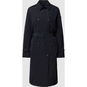 Czarny płaszcz Peuterey w stylu casual