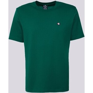 Zielony t-shirt Champion z krótkim rękawem w stylu casual