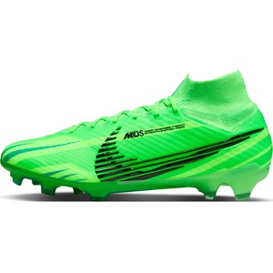 Zielone buty sportowe Nike sznurowane