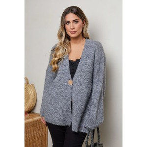 Sweter Plus Size Company w stylu casual z wełny