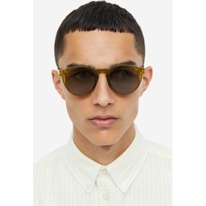 H & M & - Okrągłe okulary przeciwsłoneczne - Pomarańczowy