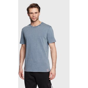 Niebieski t-shirt Outhorn w stylu casual