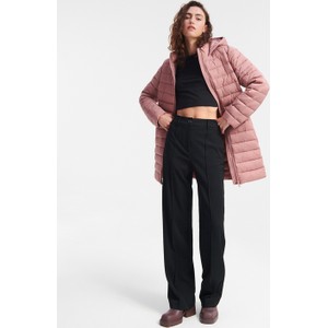 Różowy płaszcz Reserved w stylu casual bez kaptura