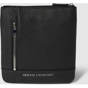 Czarna torebka Armani Exchange z aplikacjami