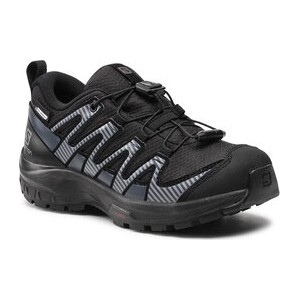Czarne buty trekkingowe dziecięce Salomon
