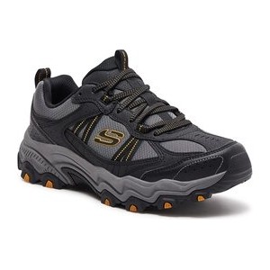 Czarne buty trekkingowe Skechers