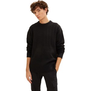 Sweter Tom Tailor z okrągłym dekoltem w stylu casual