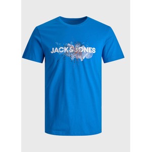 Niebieska koszulka dziecięca Jack&jones Junior dla chłopców
