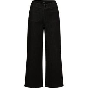 Czarne jeansy Opus z bawełny w street stylu