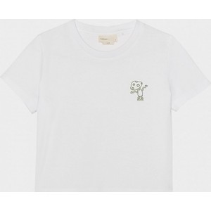 T-shirt Outhorn z bawełny z okrągłym dekoltem z krótkim rękawem
