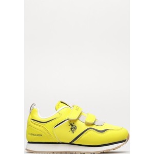 Żółte buty sportowe dziecięce U.S. Polo