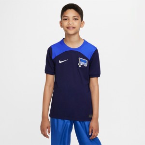 Granatowa koszulka dziecięca Nike