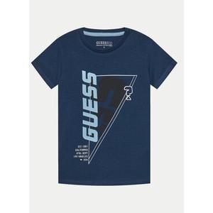 Granatowa koszulka dziecięca Guess dla chłopców