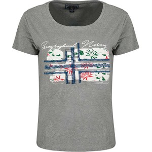 T-shirt Geographical Norway z okrągłym dekoltem