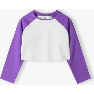 Bluzka dziecięca Lincoln & Sharks By 5.10.15. z bawełny dla dziewczynek