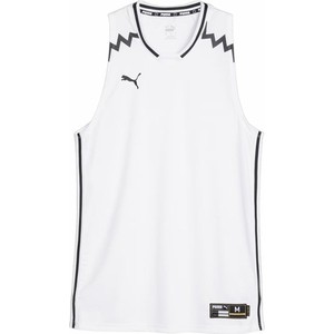 T-shirt Puma w sportowym stylu z krótkim rękawem z dżerseju