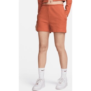 Pomarańczowe szorty Nike w sportowym stylu z dżerseju