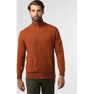 Pomarańczowy sweter Andrew James z wełny