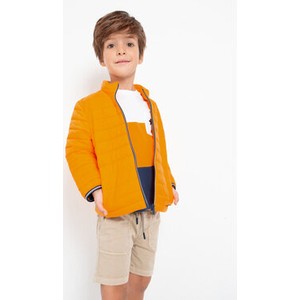 Pomarańczowa kurtka dziecięca Mayoral dla chłopców