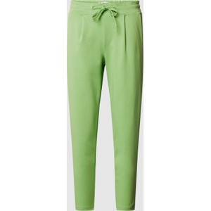 Zielone spodnie Ichi w stylu casual