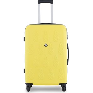Żółta walizka Semi Line
