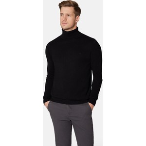 Sweter LANCERTO w stylu klasycznym z tkaniny z golfem