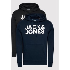 Czarna bluza Jack & Jones w młodzieżowym stylu
