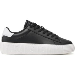 Sneakersy Tommy Jeans - Leather Outsole EM0EM01159 Black BDS