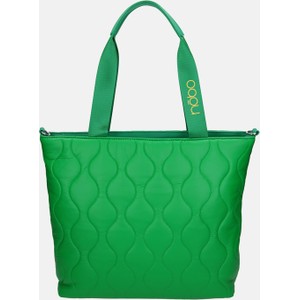Zielona torebka NOBO na ramię w wakacyjnym stylu pikowana