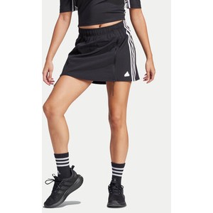 Czarna spódnica Adidas mini w sportowym stylu