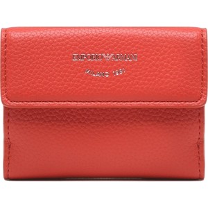 Czerwony portfel Emporio Armani