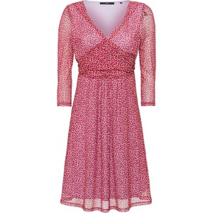 Różowa sukienka Zero mini w stylu casual