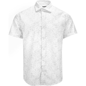 Koszula Quickside z krótkim rękawem z bawełny w stylu casual